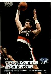 Arvydas Sabonis #72 Basketball Cards 1999 Ultra Prices