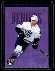 Matty Beniers [Purple Spectrum FX] Hockey Cards 2022 Skybox Metal Universe 1998-99 Retro Prices