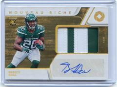 Breece Hall #NRP-BHA Football Cards 2022 Panini Gold Standard Nouveau Riche Patch Autograph Prices