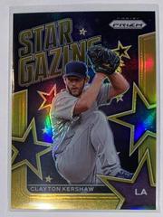 Clayton Kershaw [Gold Prizm] Baseball Cards 2022 Panini Prizm Star Gazing Prices