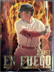 Masataka Yoshida [Gold Vinyl] Baseball Cards 2023 Panini Select En Fuego Prices