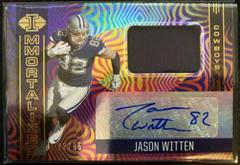 Jason Witten #IJ-JW Football Cards 2021 Panini Illusions Immortalized Jersey Autographs Prices