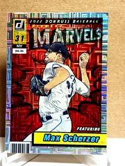 Max Scherzer [Rapture] #M-5 Baseball Cards 2022 Panini Donruss Marvels Prices