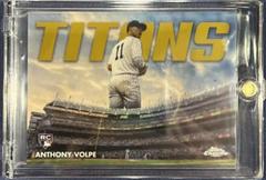 Anthony Volpe [Gold] Baseball Cards 2023 Topps Chrome Titans Prices