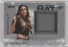 Dr. Britt Baker Wrestling Cards 2021 Upper Deck AEW Spectrum On the Mat Relics Prices