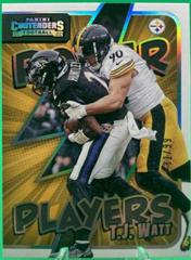 T. J. Watt [Silver] #PWR-TJW Football Cards 2022 Panini Contenders Power Players Prices