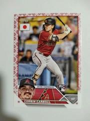 Corbin Carroll [Cherry Blossoms] #190 Baseball Cards 2023 Topps Japan Edition Prices