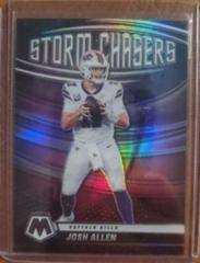 Josh Allen Football Cards 2022 Panini Mosaic Storm Chasers Prices