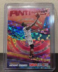 Anthony Edwards [Hyper Red] #2 Basketball Cards 2023 Panini Hoops Anti Gravity Prices