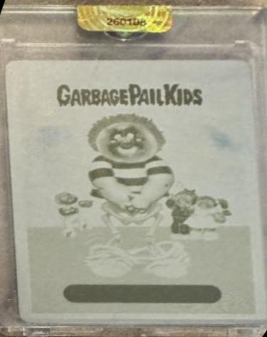 See More SEYMOUR [Printing Plate] #211a 2023 Garbage Pail Kids Chrome