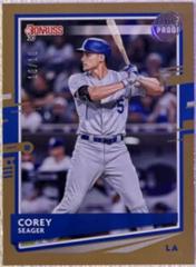 Corey Seager [Artist Proof] #106 Baseball Cards 2020 Panini Donruss Prices