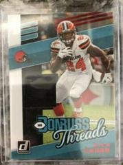 Nick Chubb [Red] #T 3 Football Cards 2019 Donruss Donruss Threads Prices