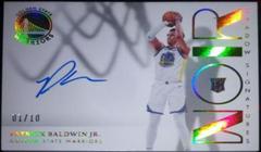 Patrick Baldwin Jr. [Holo Gold] #SHS-PBJ Basketball Cards 2022 Panini Noir Shadow Signatures Prices