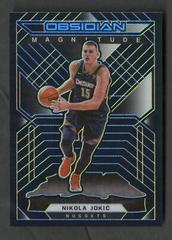 Nikola Jokic [Yellow] #31 Basketball Cards 2021 Panini Obsidian Magnitude Prices
