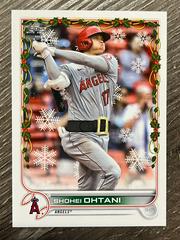 Shohei Ohtani [SSP Variation] Baseball Cards 2022 Topps Holiday Prices