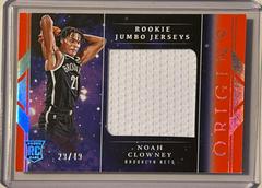 Noah Clowney #35 Basketball Cards 2023 Panini Origins Rookie Jumbo Jersey Prices