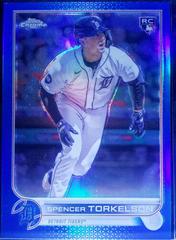 Spencer Torkelson [Blue] Baseball Cards 2022 Topps Chrome Update Prices