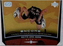 Keith Van Horn Basketball Cards 1998 Upper Deck Encore Prices