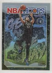 Karl Anthony Towns [Winter] #3 Basketball Cards 2019 Panini Hoops Get Out the Way Prices