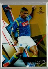 Allan [Gold Refractor] Soccer Cards 2018 Finest UEFA Champions League Prices