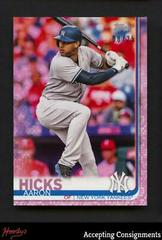 Aaron Hicks [Pink] #260 Baseball Cards 2019 Topps Mini Prices