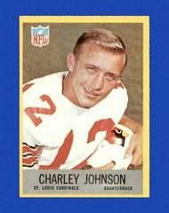 Charley Johnson Football Cards 1967 Philadelphia Prices