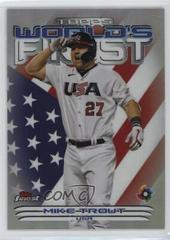 Mike Trout #2000-1 Baseball Cards 2023 Topps Finest 2000 World's Prices