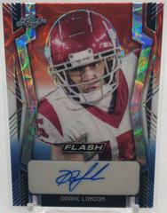 Drake London [Kaleidoscope Red White Blue] #PA-DL3 Football Cards 2022 Leaf Flash Portrait Autographs Prices