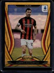 Alessio Romagnoli [Mirror Gold] #1 Soccer Cards 2020 Panini Chronicles Certified Serie A Prices