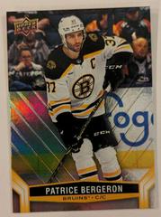 Patrice Bergeron #37 Hockey Cards 2023 Upper Deck Tim Hortons Prices