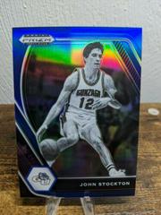 John Stockton [Blue Prizm] Basketball Cards 2021 Panini Prizm Draft Picks Prices