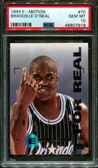 Shaquille O'Neal Basketball Cards 1994 E Motion Prices