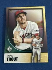 Mike Trout [Superfractor] #77 Baseball Cards 2023 Topps Transcendent Prices