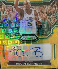 Kevin Garnett [Premium Gold] #CHS-KGA Basketball Cards 2022 Panini Prizm Champion Signatures Prices