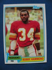 Bobby Hammond #451 Football Cards 1981 Topps Prices
