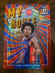 Cade Cunningham [Red Wave] #16 Basketball Cards 2021 Panini Donruss Optic My House Prices