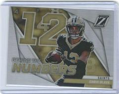 Chris Olave [Silver] #BN-CO Football Cards 2022 Panini Zenith Behind the Numbers Prices