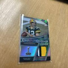 Aaron Rodgers [Pink] Football Cards 2022 Panini Spectra Championship Gear Prices