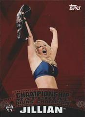 Jillian [Unified Puzzle Back] Wrestling Cards 2010 Topps WWE Championship Material Prices