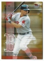 Mookie Betts [Gold Refractor] #35 Baseball Cards 2016 Topps Finest Prices