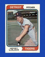 Mickey Lolich #9 Baseball Cards 1974 Topps Prices