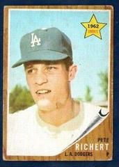 Pete Richert #131 Baseball Cards 1962 Venezuela Topps Prices