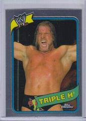 Triple H Wrestling Cards 2008 Topps Heritage III Chrome WWE Prices
