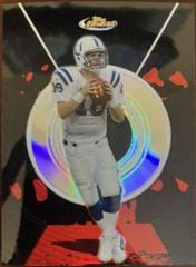 Peyton Manning [Black Refractor] #120 Football Cards 2005 Topps Finest Prices