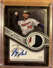 Byron Buxton [Platinum] #TRAP-BB Baseball Cards 2023 Topps Series 1 Reverence Autograph Patch Prices