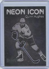 Quinn Hughes Hockey Cards 2021 Skybox Metal Universe Neon Icon Prices