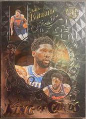 Joel Embiid #4 Basketball Cards 2021 Panini Illusions King of Cards Prices