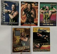 Rob Van Dam Wrestling Cards 2003 Fleer WWE Aggression Matitude Event Used Prices