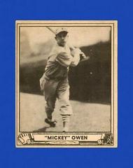 Mickey Owen #111 Baseball Cards 1940 Play Ball Prices