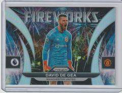 David de Gea #6 Soccer Cards 2022 Panini Prizm Premier League Fireworks Prices